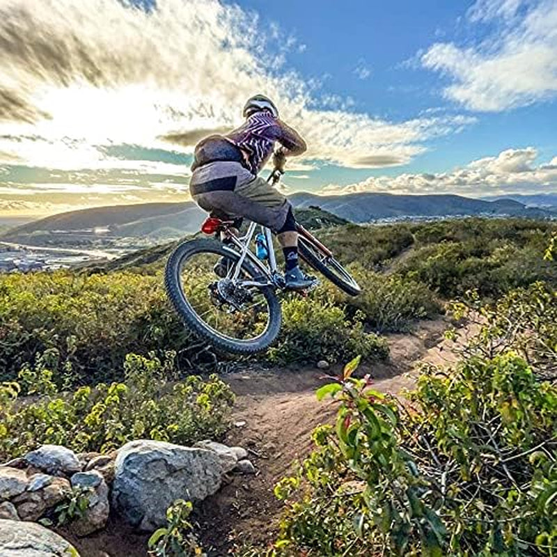 PDX A8 Mountain Bike Pedals, MTB Bike Pedals, Bicycle Pedals, MTB Pedals, CONCAVE Platform Anti-Slip Lightweight Aluminum Wide Platform 16 PINS